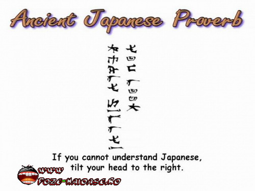 Un Proverb Japonez