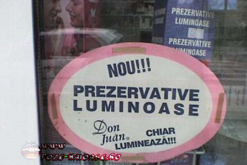 Prezervative Luminoase